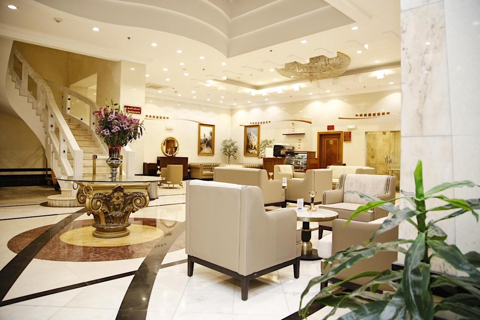 Hotel Maden Alrawda Medína Exteriér fotografie Lobby